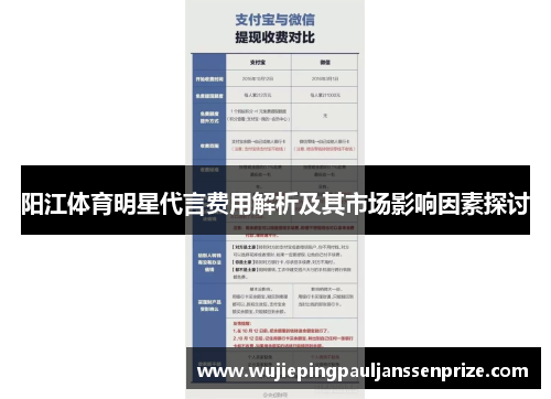阳江体育明星代言费用解析及其市场影响因素探讨